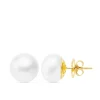Pendientes Amelie Perla Cultivada Oro Amarillo 18 K 13 Mm<Alda Joyeros Best Sale