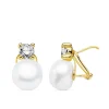 Pendientes Ariel Perlas Cultivadas Oro Amarillo 18 K 16 Mm<Alda Joyeros New