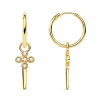 Pendientes Aro Punal Oro Amarillo 18K<Alda Joyeros Hot