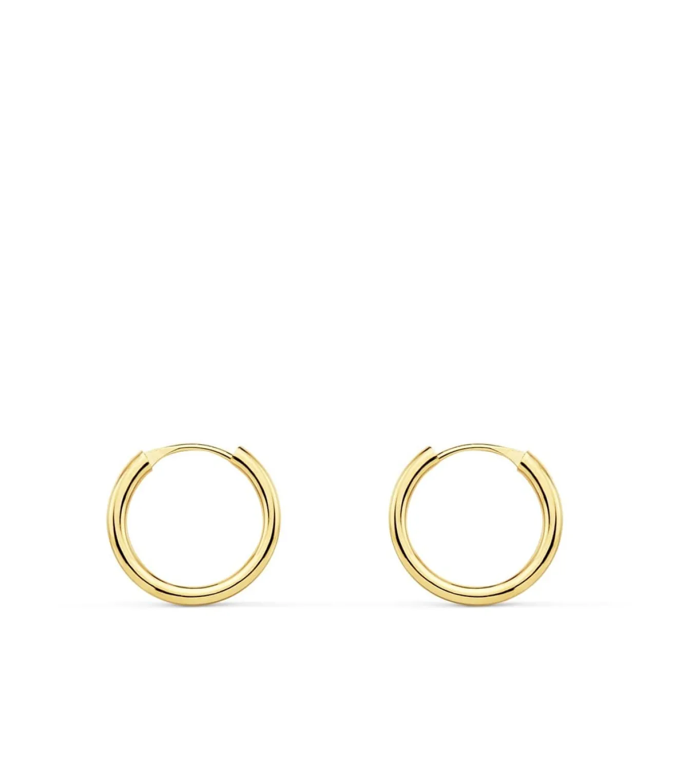 Pendientes Aros Morgana Oro 18K 12Mm<Alda Joyeros Discount
