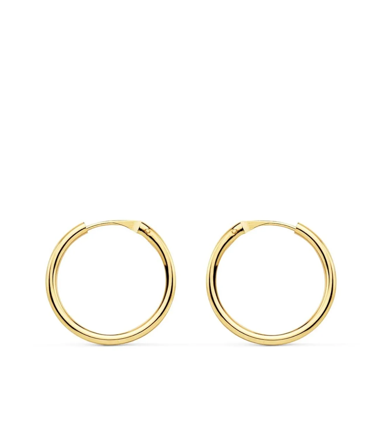 Pendientes Aros Morgana Oro 18K 16Mm<Alda Joyeros Flash Sale