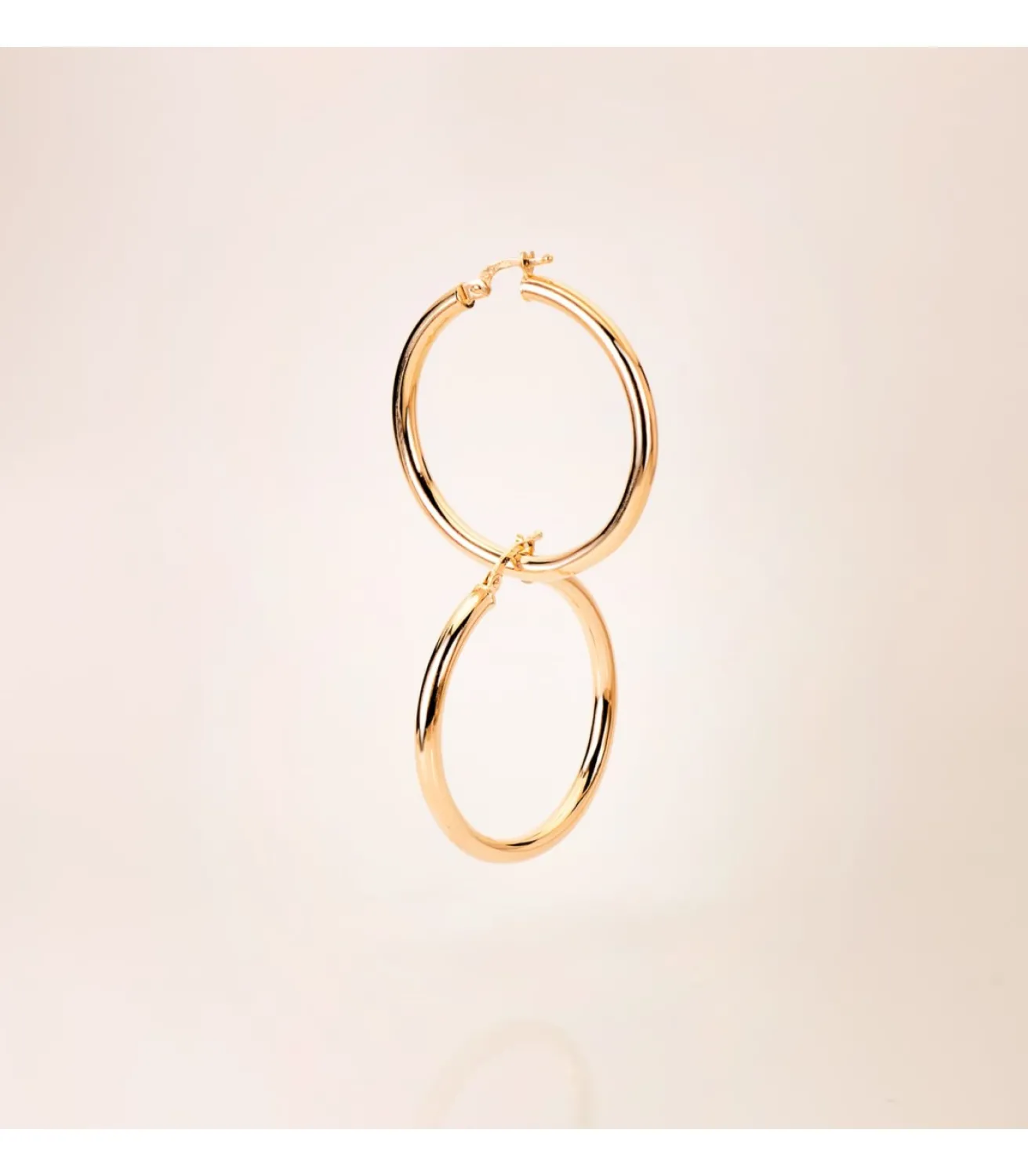 Pendientes Aros Oro 9K 35X3 Mm<Alda Joyeros Fashion