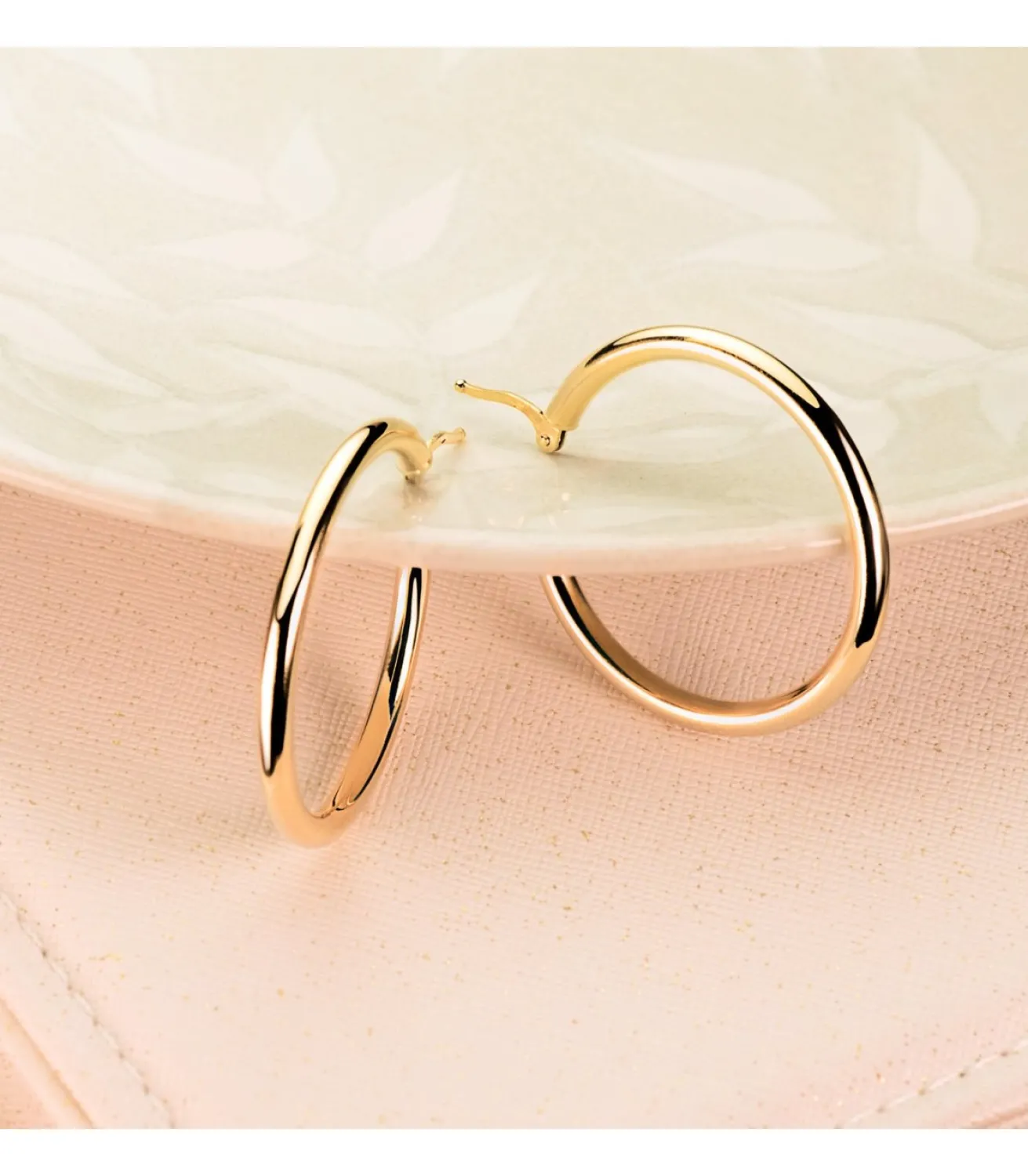 Pendientes Aros Oro 9K 35X3 Mm<Alda Joyeros Fashion