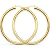 Pendientes Aros Oro 9K 41X3 Mm<Alda Joyeros Cheap