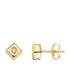 Pendientes Cherie Diamantes 0.030 Qtes. Oa 18K<Alda Joyeros Sale