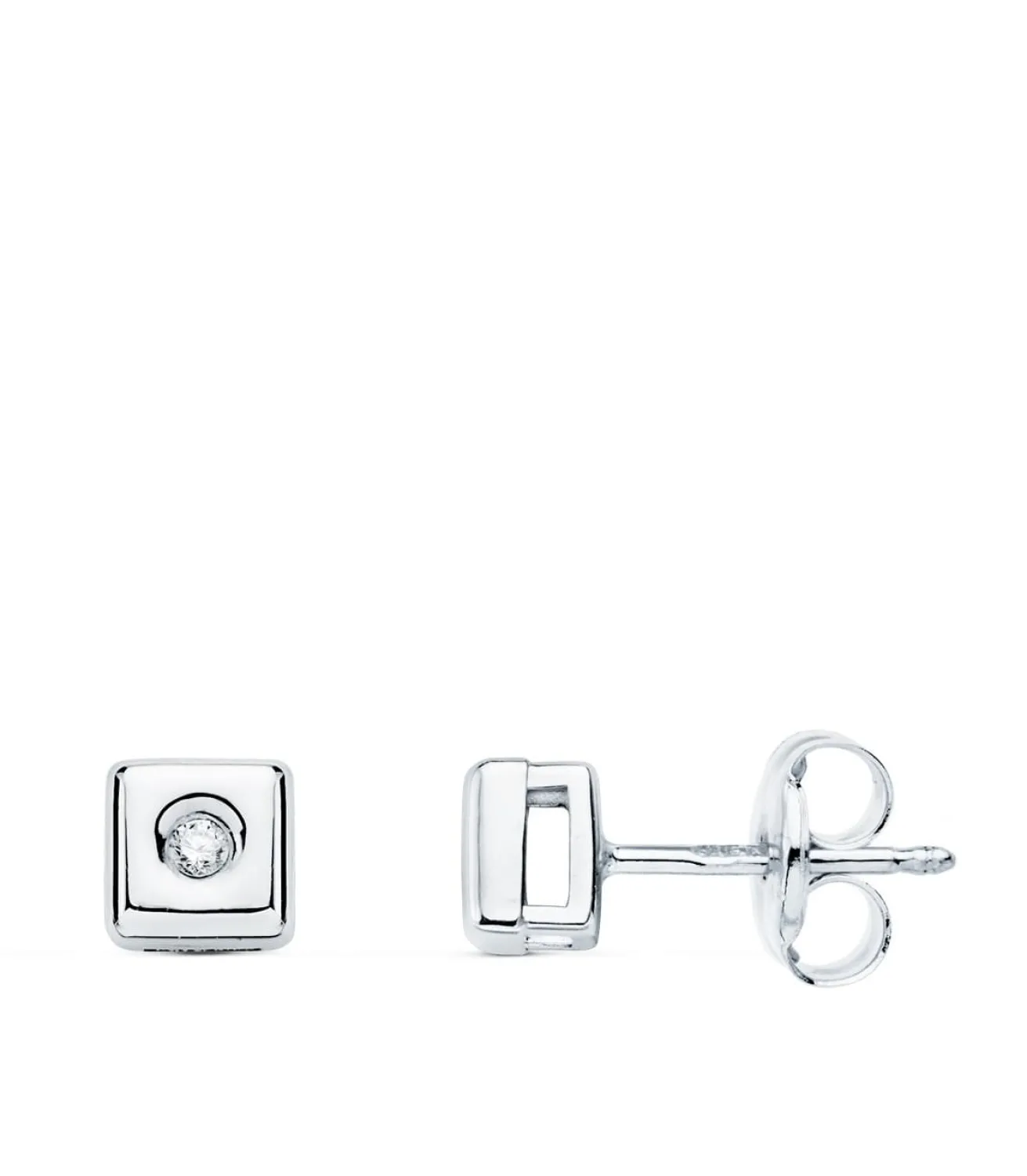Pendientes Cherie Diamantes 0.030 Qtes. Ob 18K<Alda Joyeros Best Sale