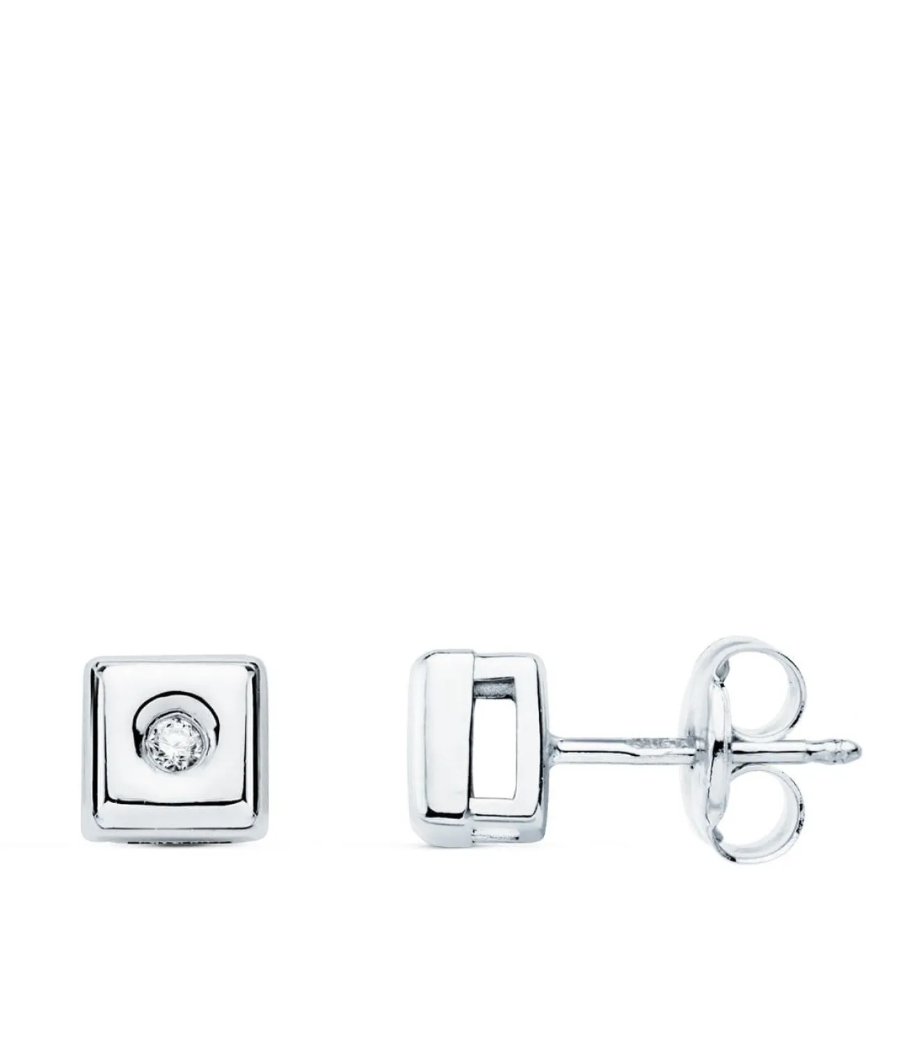 Pendientes Cherie Diamantes 0.040 Qtes. Ob 18K<Alda Joyeros Outlet