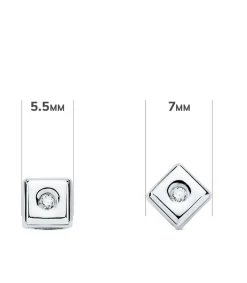 Pendientes Cherie Diamantes 0.040 Qtes. Ob 18K<Alda Joyeros Outlet