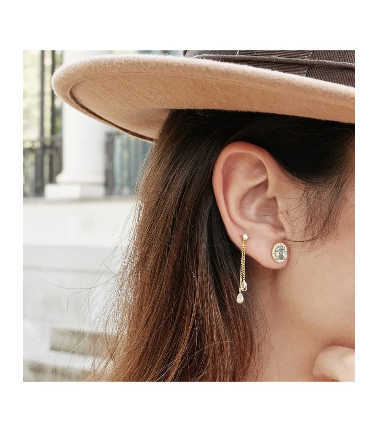 Pendientes Colgantes De Mujer Drops Oro Amarillo 18K<Alda Joyeros Sale