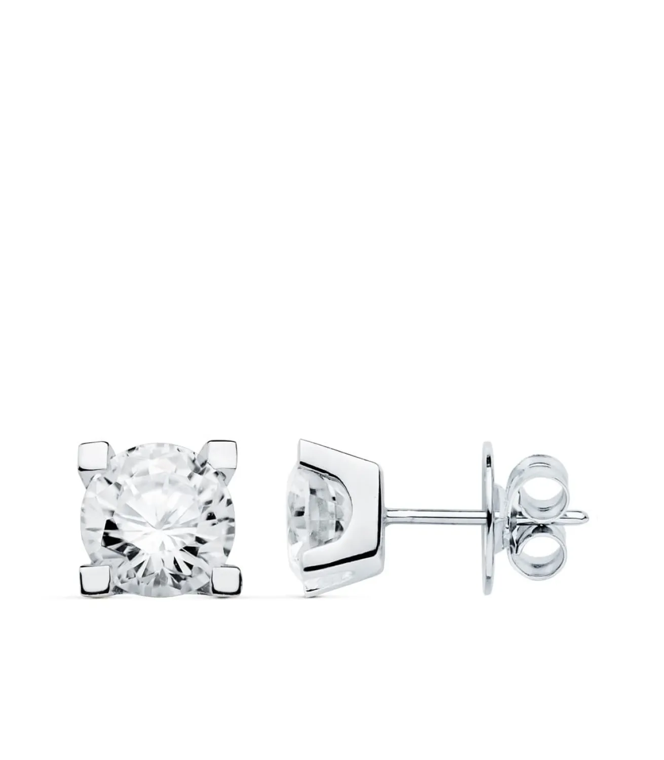 Pendientes De Mujer Victoria Oro Blanco 18K<Alda Joyeros Shop