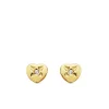 Pendientes De Niña Oro Amarillo 18K Lupe Corazon 5Mm<Alda Joyeros New