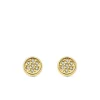 Pendientes De Niña Oro America Chaton<Alda Joyeros Fashion