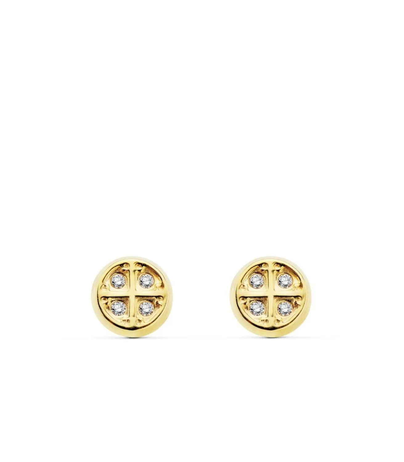 Pendientes De Niña Oro 18K Olalla Circulo.<Alda Joyeros Cheap