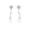 Pendientes De Novia Dame Heidi Oro Blanco 18K Perla Cultivada<Alda Joyeros Clearance