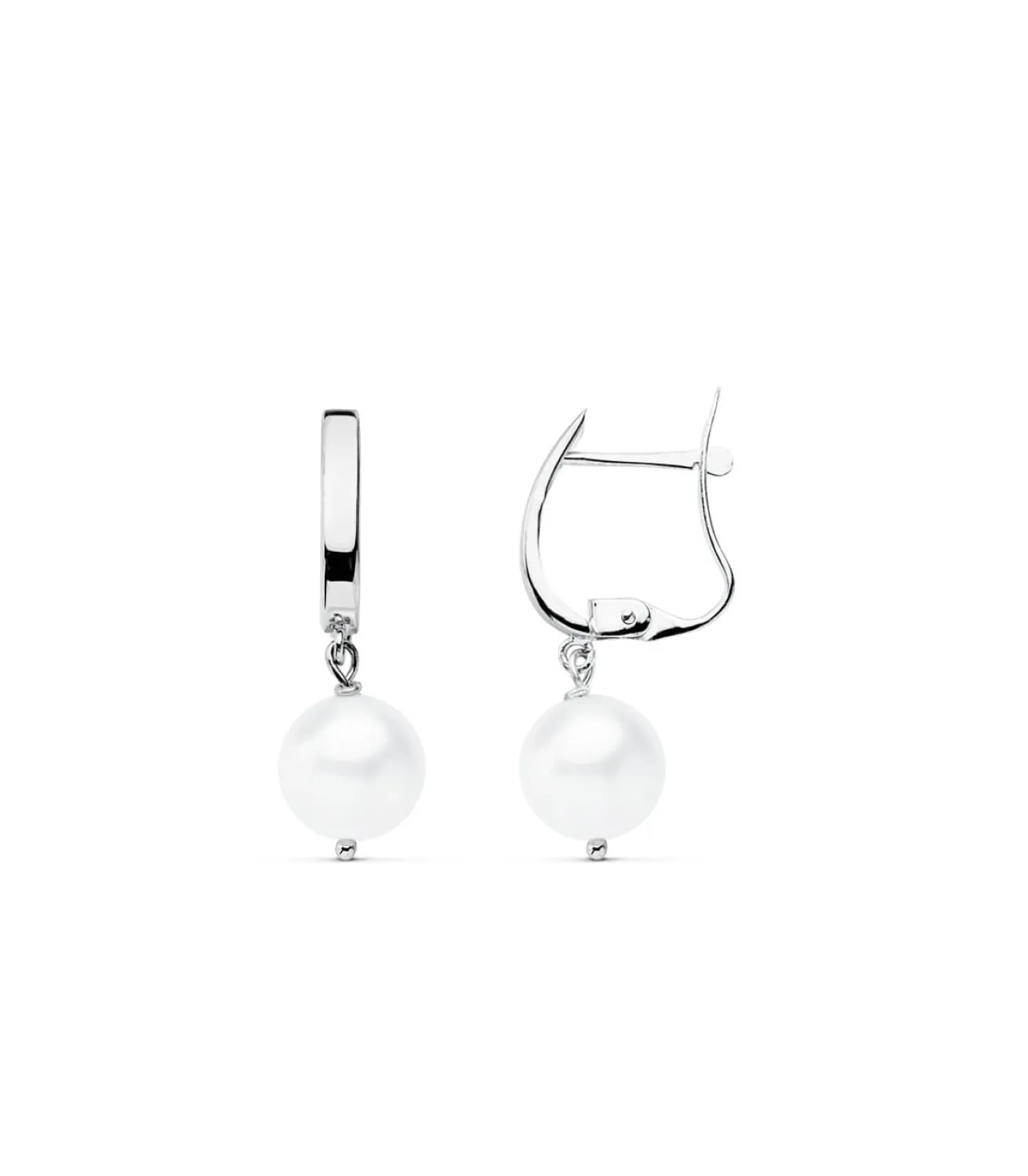 Pendientes De Novia Dame Corina Oro Blanco 18K Perla Cultivada<Alda Joyeros Outlet