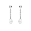 Pendientes De Novia Jane Seymour Oro Blanco 9K Perla<Alda Joyeros Flash Sale