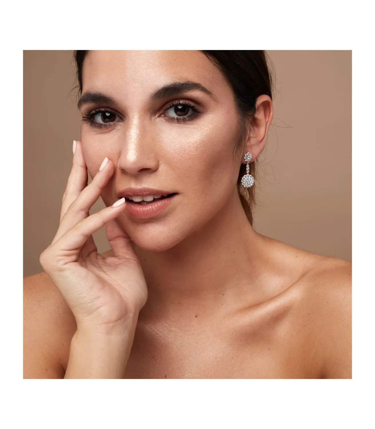 Pendientes De Novia Lady Wendy Oro Blanco 18K<Alda Joyeros Store