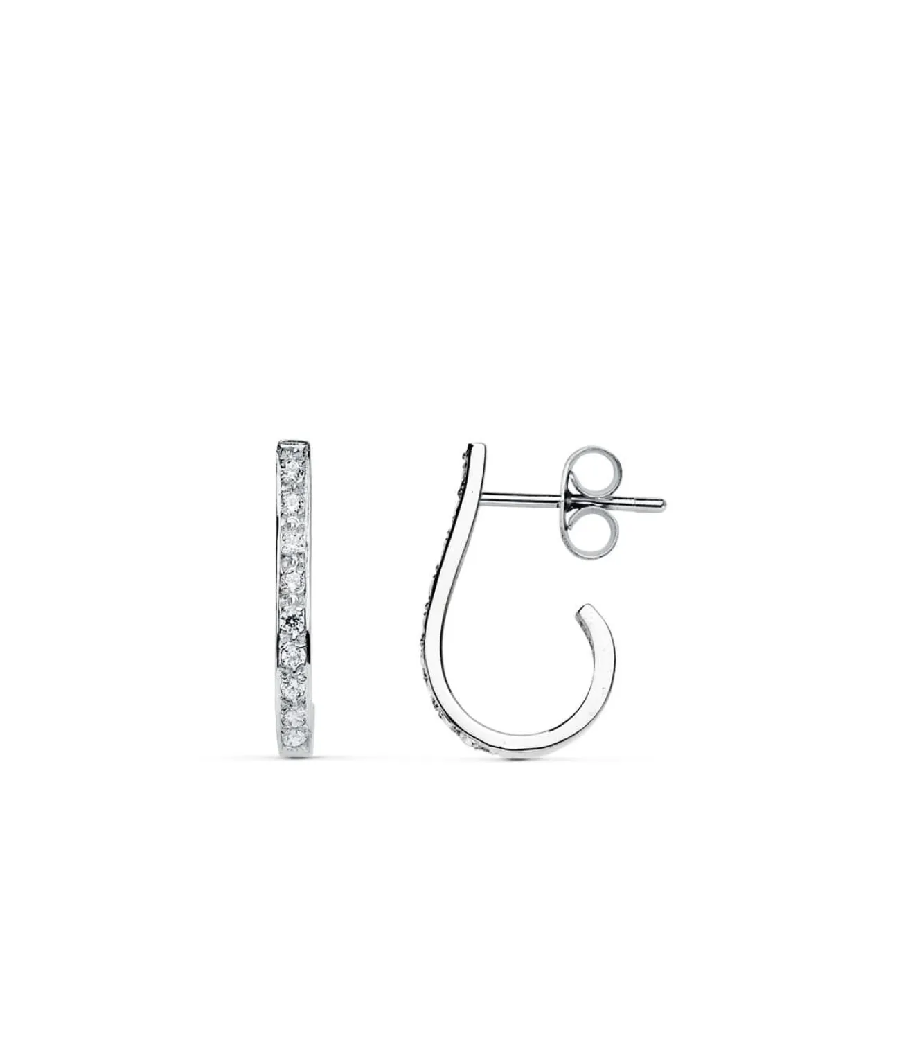 Pendientes De Novia Lady Kelly Oro Blanco 18K<Alda Joyeros Flash Sale