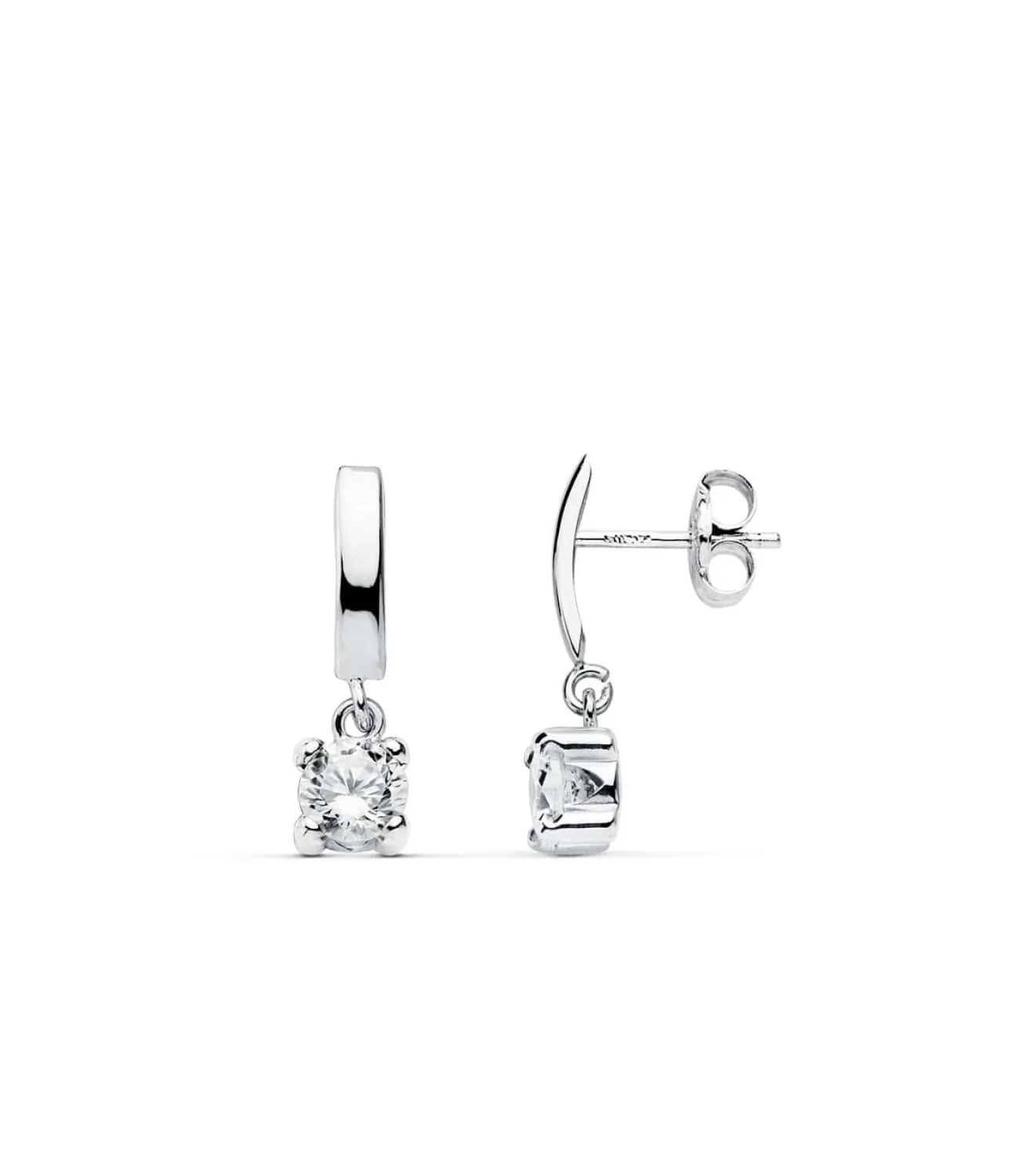 Pendientes De Novia Leonor De Sicilia Oro Blanco 18K<Alda Joyeros Flash Sale