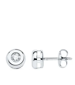 Pendientes Delicia Diamantes 0.200 Qtes. Ob 18K<Alda Joyeros Outlet
