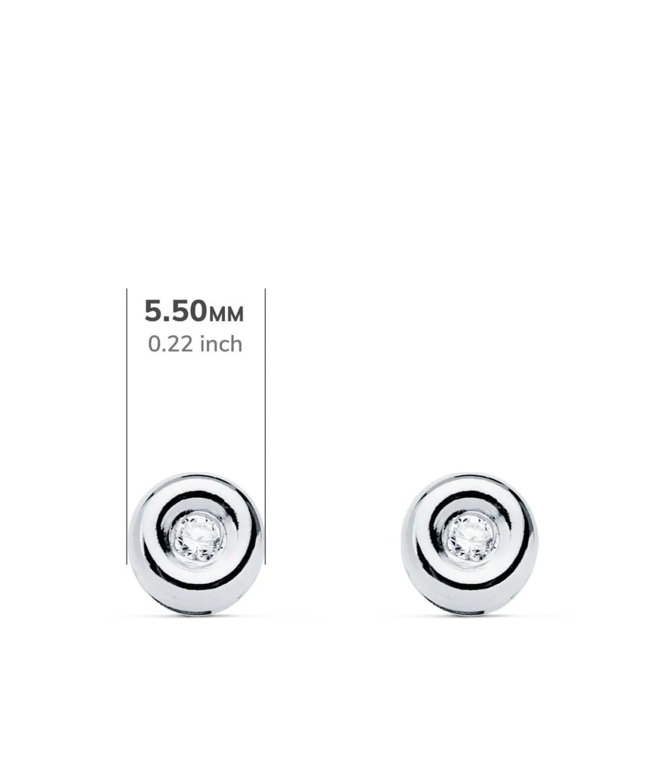 Pendientes Delicia Diamantes 0.040 Qtes. Ob 18K<Alda Joyeros Fashion