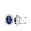 Pendientes Eowyn Oro 18K Zafiro Y Diamantes<Alda Joyeros Store
