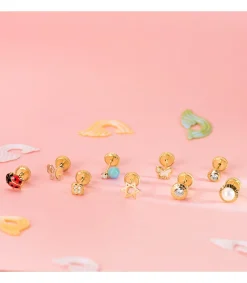 Pendientes Estrella De David Oro 18K 6Mm<Alda Joyeros Shop
