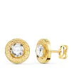 Pendientes Greca Carla Oro 18K 9Mm<Alda Joyeros Shop