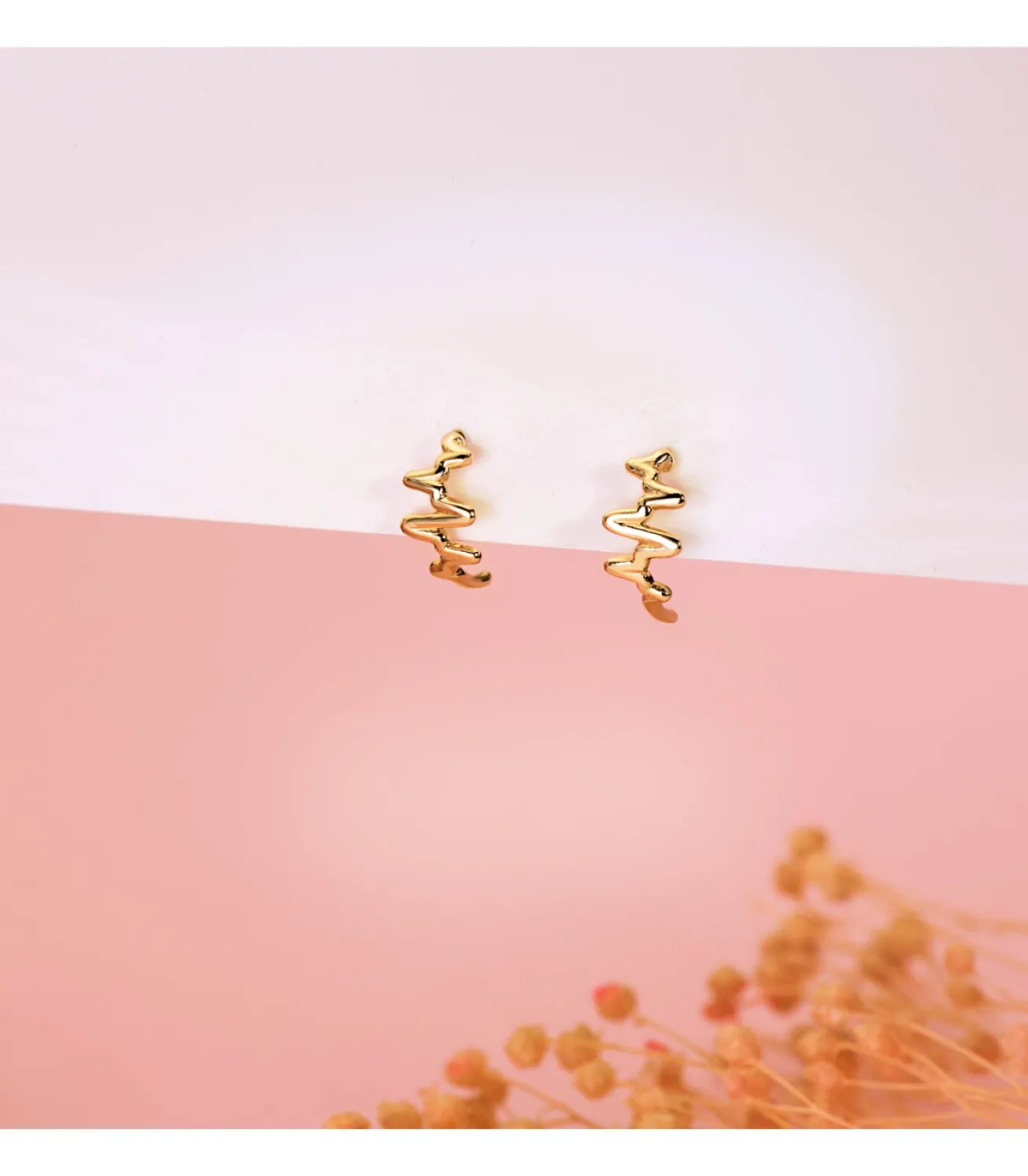 Pendientes Latido Oro Amarillo 18K<Alda Joyeros Outlet