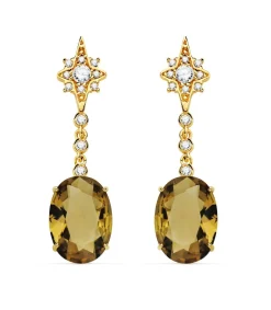 Pendientes Maryland Oro Amarillo 18K Piedra Fume<Alda Joyeros Cheap