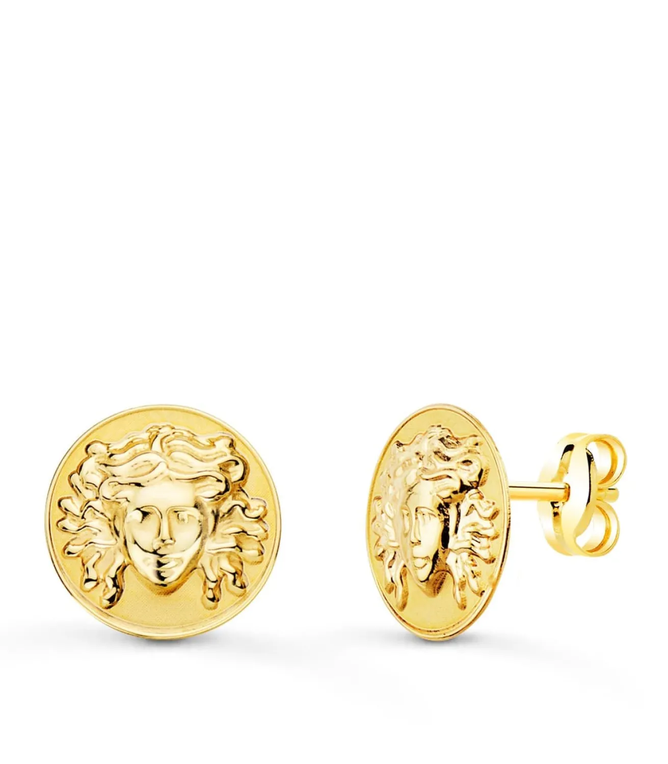 Pendientes Medusa Oro Amarillo 18K<Alda Joyeros Flash Sale