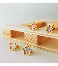 Pendientes Niña Aloha Oro 18K Mariposa 9Mm<Alda Joyeros Fashion