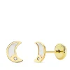 Pendientes Niña Oro 18K Moana Luna 6 Mm<Alda Joyeros Cheap