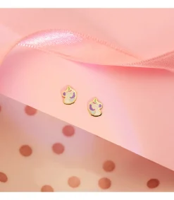 Pendientes Niña Unicornio Oro Amarillo 18K<Alda Joyeros Cheap