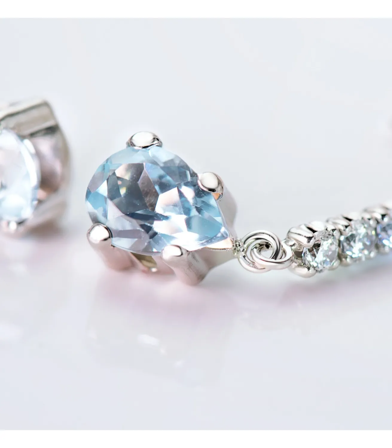 Pendientes Novia Volans Oro 18K Topacio Azul<Alda Joyeros Best