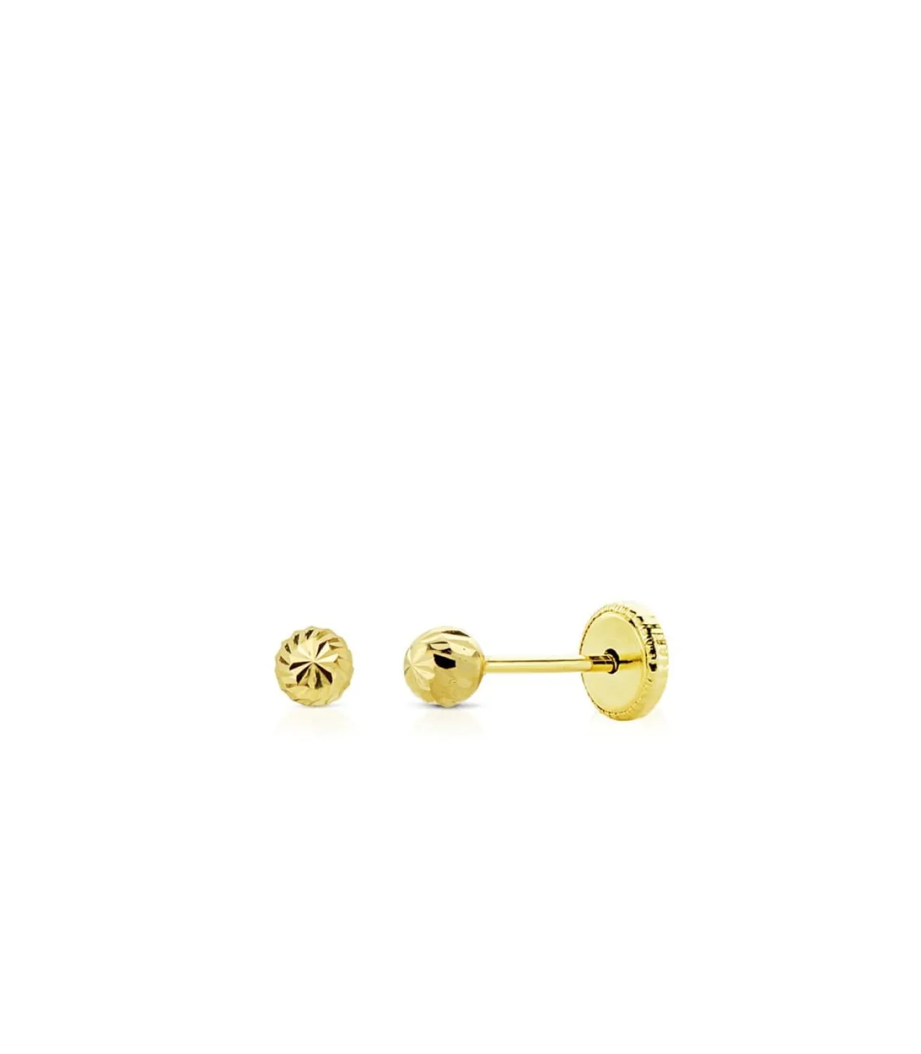 Pendientes Oro Amarillo Annunziata 4 Mm 18 Ktes<Alda Joyeros Cheap