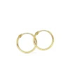 Pendientes Oro Amarillo Carmela 16Mm 18 Ktes<Alda Joyeros Best