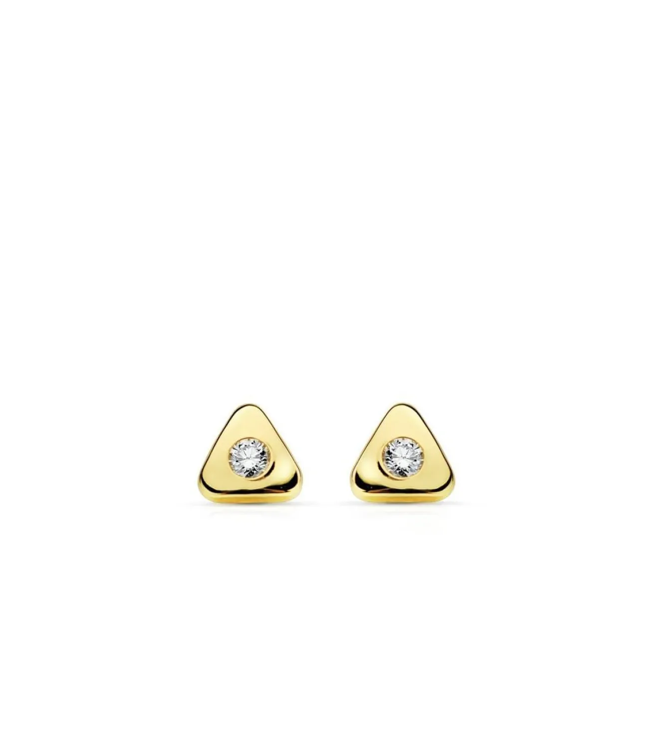Pendientes Oro Amarillo Carolina 18 Ktes<Alda Joyeros Store