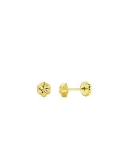 Pendientes Oro Amarillo Evita 4 Mm 18 Ktes<Alda Joyeros Store