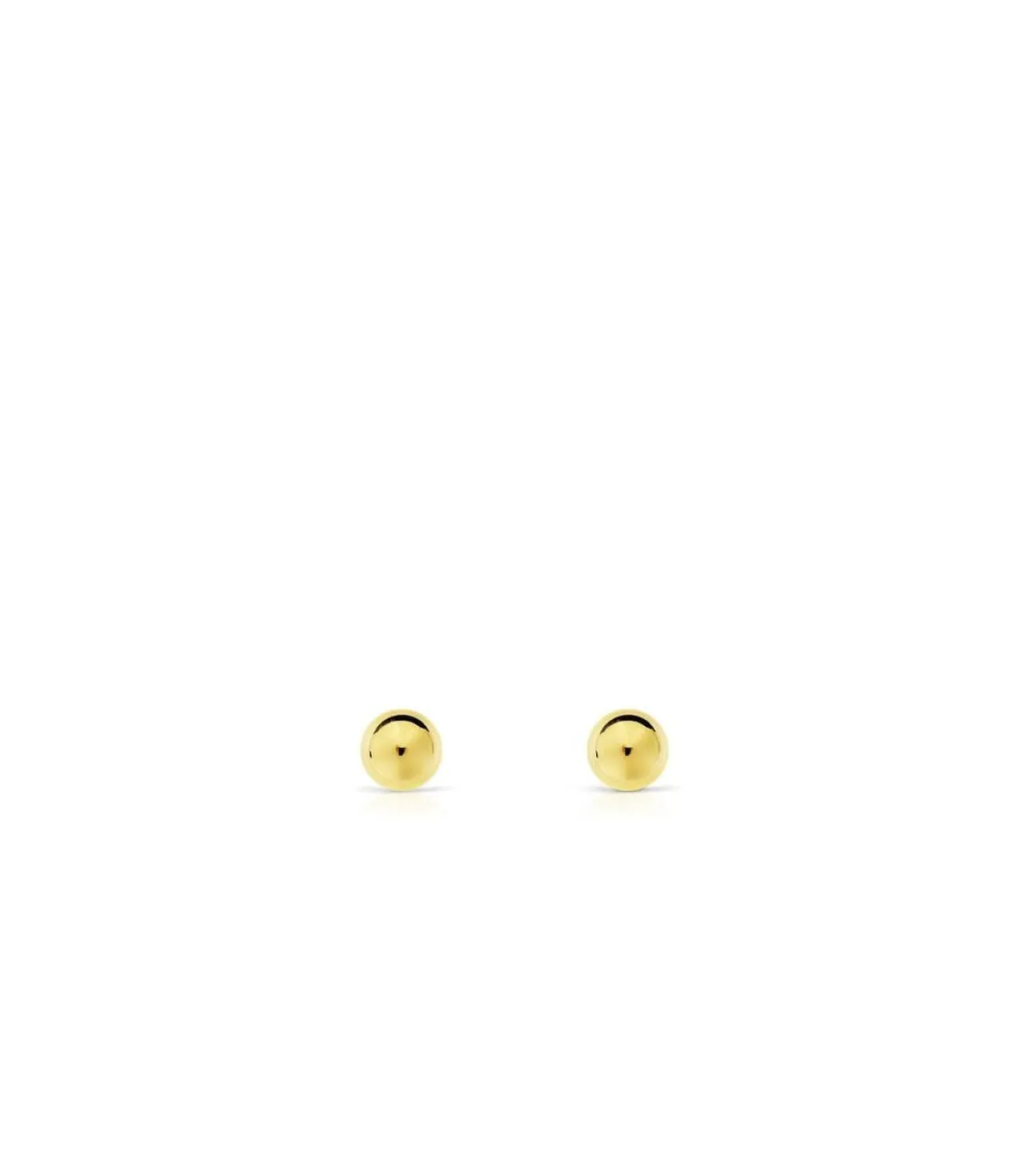 Pendientes Oro Amarillo Esther 4 Mm 18 Ktes<Alda Joyeros New