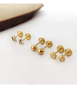 Pendientes Oro Amarillo Emma 4 Mm 18 Ktes<Alda Joyeros Cheap