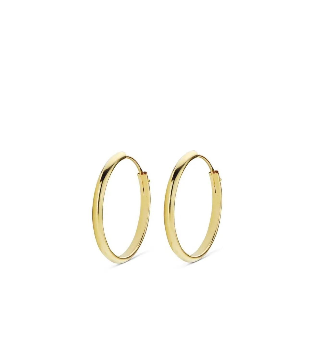 Pendientes Oro Amarillo Lupita 20Mm 18 Ktes<Alda Joyeros Sale