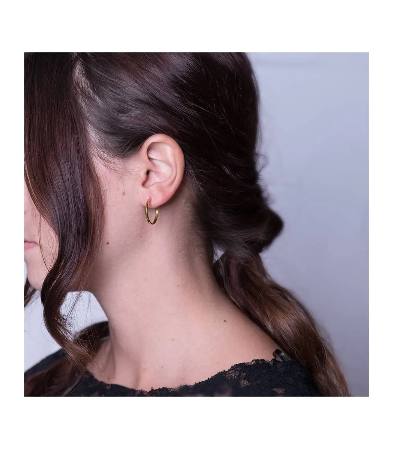 Pendientes Oro Amarillo Lupita 20Mm 18 Ktes<Alda Joyeros Sale