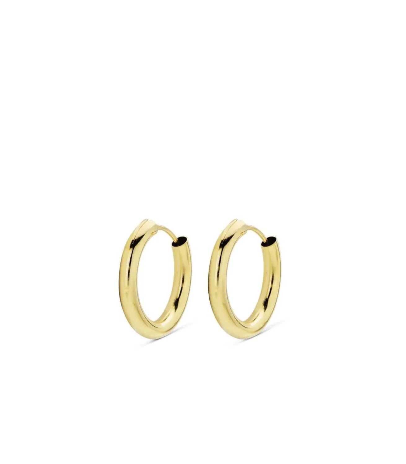 Pendientes Oro Amarillo Minerva 16Mm 18 Ktes<Alda Joyeros Hot