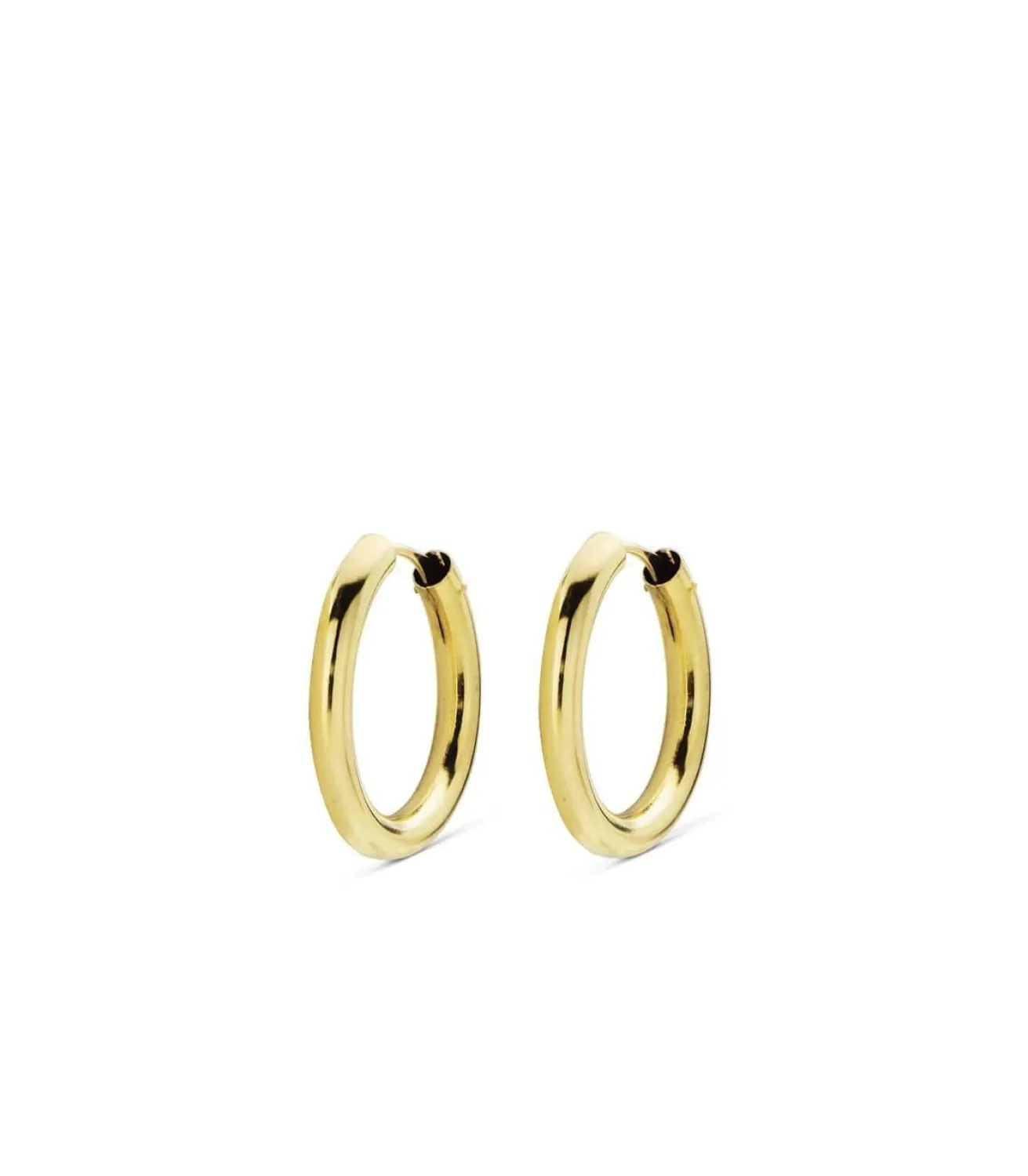 Pendientes Oro Amarillo Minerva 18Mm 18 Ktes<Alda Joyeros Fashion