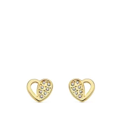 Pendientes Oro Ariadna Corazon 18 Ktes<Alda Joyeros Flash Sale