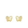 Pendientes Oro Ariadna Mariposa 18 Ktes<Alda Joyeros Store