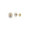 Pendientes Oro Bicolor Istar 18 Ktes<Alda Joyeros Sale