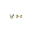 Pendientes Oro Bicolor Roxana 18 Ktes<Alda Joyeros Flash Sale
