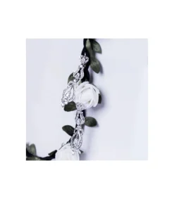 Pendientes Oro Blanco 18 Ktes Largos Circonitas. Cher<Alda Joyeros Flash Sale